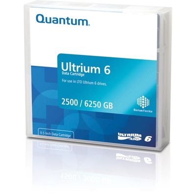 Quantum - Quantum LTO-6 (MR-L6MQN-03) Ultrium-6 Data Tape Cartridge (2.5TB/6.25TB)
