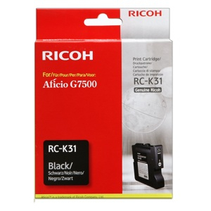 Ricoh (RC-K31) 405506 Siyah Orjinal Kartuş - G7500 (T17332)