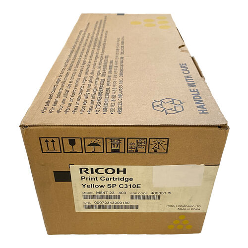 Ricoh 406351 Sarı Orjinal Toner - SPC-320DN / SPC-231N (T16531)