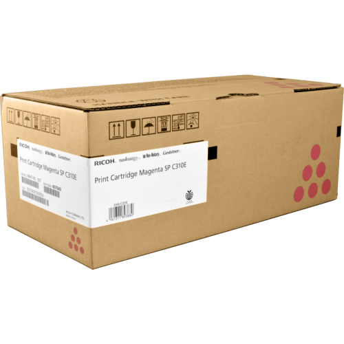 Ricoh 407636 SP-C310E Kırmızı Orjinal Toner - SP-C231SF / SP-C232 / SP-C310 / SP-C311 - 1