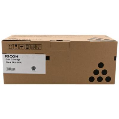 RICOH - Ricoh 407638 SP-C310E Black Original Toner SP-C231SF, SP-C232, SP-C310, SP-C311 2,500 Page