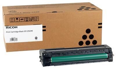 RICOH - Ricoh 407716 SP-C252HK Siyah Orjinal Toner SP-C252, SP-C250, SP-C260, SP-C262 (T12419)