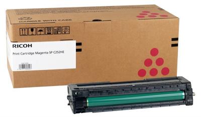 RICOH - Ricoh 407718 SP-C252HM Kırmızı Orjinal Toner SP-C252, SP-C250, SP-C260, SP-C262 (T11027)