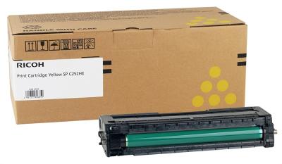 RICOH - Ricoh 407719 SP-C252HY Sarı Orjinal Toner SP-C252, SP-C250, SP-C260, SP-C262 (T11028)