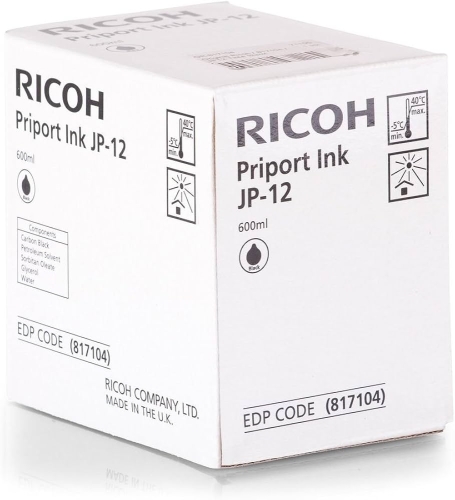 Ricoh 817104 (JP-12) 5li Paket Orjinal Mürekkep - JP-1215 - 1