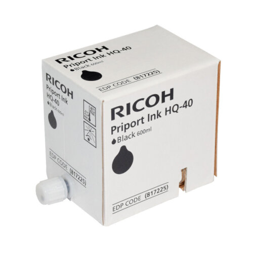 Ricoh 817225 (HQ40) Siyah Orjinal Mürekkep - DX4542 / DD4450 - 1