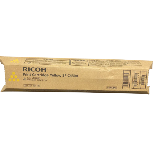 Ricoh 821106 (SP C430A) Sarı Orjinal Toner - SP C430DN - 1