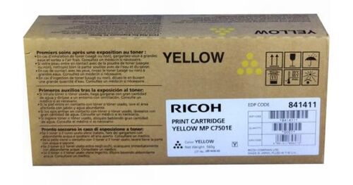 Ricoh 841411 Yellow Original Toner - MP-C7501B - 1