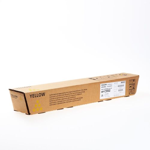 Ricoh 842021 Sarı Orjinal Toner - MP-C5502 / MP-C4502 (T15494) - 1
