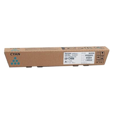 Ricoh 842096 MP-C306, MP-C307, MP-C406 Mavi Orjinal Toner (T12483) - RICOH