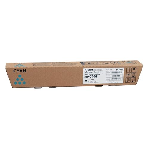 Ricoh 842096 MP-C306, MP-C307, MP-C406 Mavi Orjinal Toner (T12483) - 1