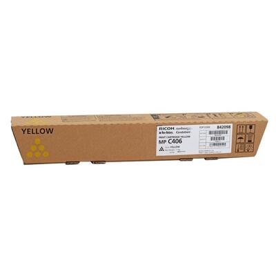 Ricoh 842098 MP-C306, MP-C307, MP-C406 Sarı Orjinal Toner (T12482) - RICOH