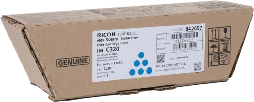 Ricoh 842657 Mavi Orjinal Toner - IM C320 - 1