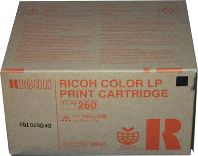 Ricoh 888447 Sarı Orjinal Toner -TYPE 260 C7528N / C7535 / CL7200 (T15900) - RICOH