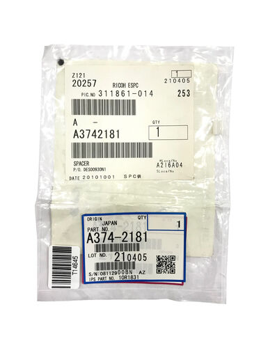Ricoh A374-2181 Spacer - Aficio 1060 / 1075 - 1