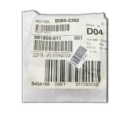 Ricoh B065-2392 Receptacle - 7505 / 7508 - 1