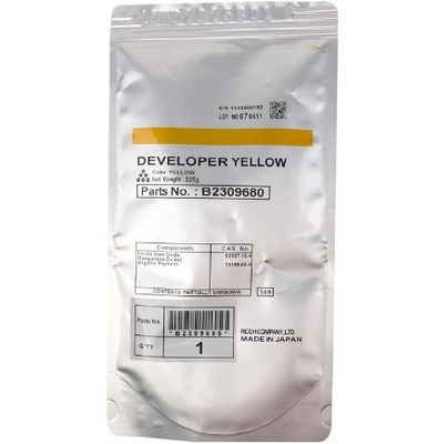 Ricoh B230-9680 Orjinal Sarı Developer - MP-C2500 - RICOH