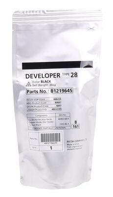 Ricoh Black Developer Afficio 2015 / 2018 / 2020 B1219640 - RICOH
