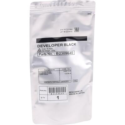 Ricoh D023-9640 Siyah Orjinal Developer - MP C2800 / MP C3300SPF / MP C4000SPF (T15893) - RICOH