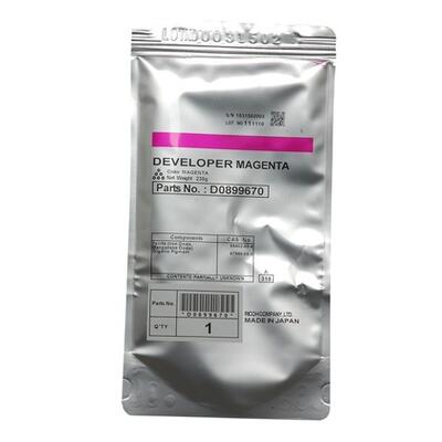 Ricoh D089-9670 Magenta Original Developer - MP-C3001 / MP-C3501 - RICOH