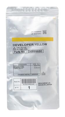 RICOH - Ricoh D089-9680 Yellow Original Developer - MP-C3001 / MP-C3501