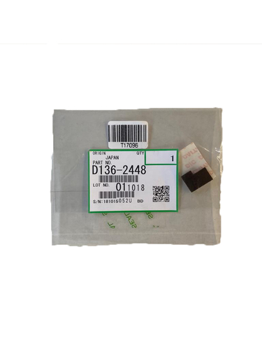 Ricoh D136-2448 Cleaning Blade Seal / Front - MP C6502SP (T17096)