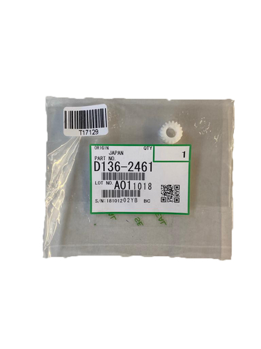 Ricoh D136-2461 Gear 18Z Right - MP C6503 - 1