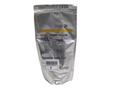 Ricoh D136-9680 Sarı Orjinal Developer - MP-C6502SP / MP-C8002SP (T13650) - RICOH