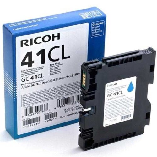 Ricoh GC-41CL Mavi Orijinal Kartuş - SG-3100snw - 1