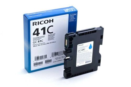 Ricoh GC41C 405762 Geljet Mavi Orjinal Kartuş SG2100 / SG3110 / SG3100 (T15773) - 3