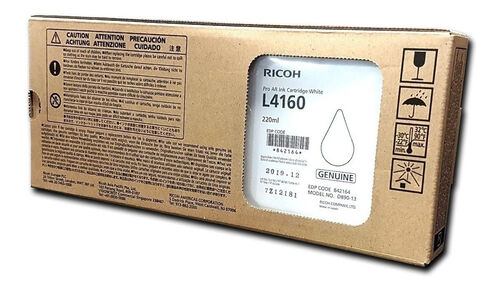 Ricoh L4130 / L4160 842164 (White) Original Latex Ink Cartridge