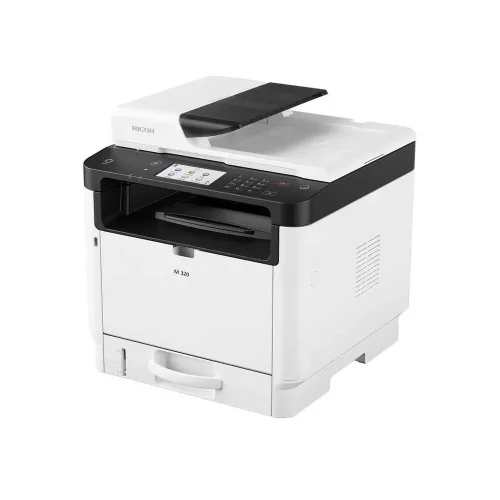 Ricoh M320SE B/W (434088) Wi-Fi + Tarayıcı + Fotokopi Çok Fonksiyonlu Mono Lazer Yazıcı - 1