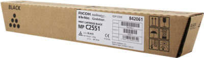 RICOH - Ricoh MP-C2030 / C2050 / C2530 / C2550 Black Original Toner (842061)