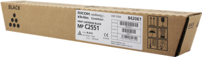 Ricoh MP-C2030 / C2050 / C2530 / C2550 Black Original Toner (842061) - RICOH
