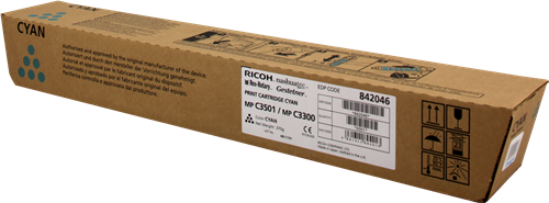 Ricoh 842046 Mavi Orjinal Toner - MPC2800 / MPC3001 / MPC3501 (T7502) - 2
