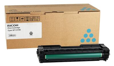 Ricoh SP-C310E 406349(406333) Cyan Original Toner SPC231/232/242/312/320 - RICOH