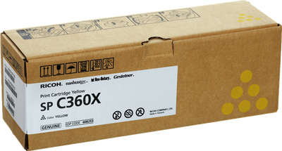 Ricoh SP C361X Yellow Original Toner (408253) - RICOH