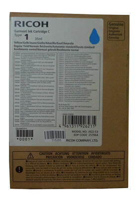 Ricoh Type 1 257064 Cyan Original Toner - Ri1000 - RICOH