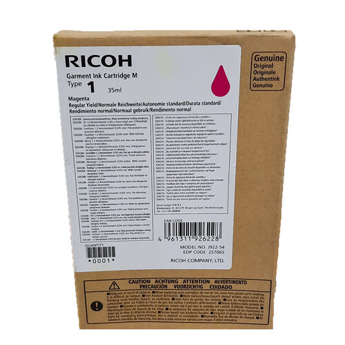 Ricoh Type 1 257065 Kırmızı Orjinal Kartuş - Ri1000 (T15262)