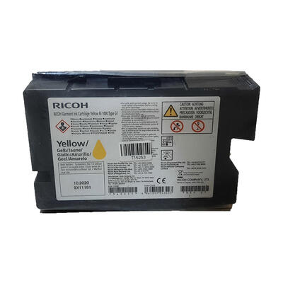 RICOH - Ricoh Type G1 342555 Sarı Orjinal Kartuş - Ri1000 (T15253)
