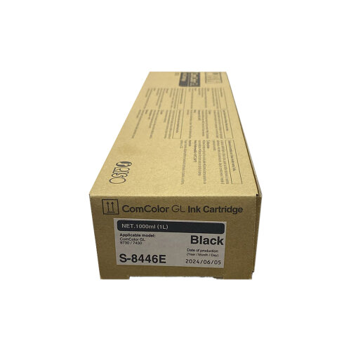 Riso S-8446E Siyah Orjinal Mürekkep - GL9730 / GL7430 - 1
