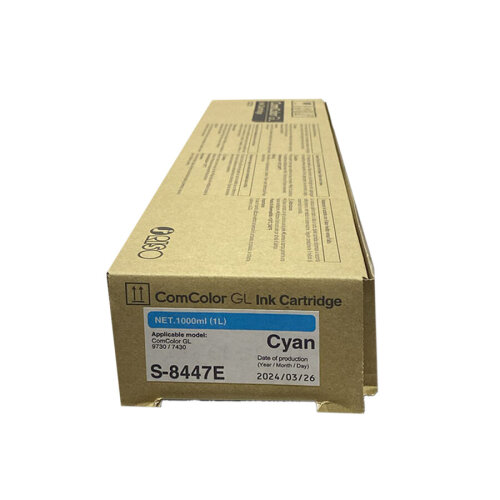 Riso S-8447E Mavi Orjinal Mürekkep - GL9730 / GL7430 - 2