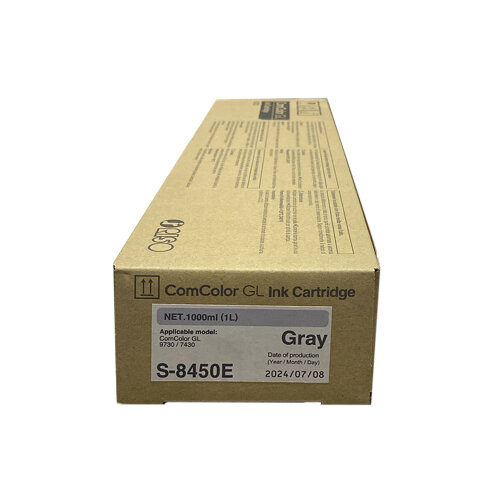 Riso S-8450E Gri Orjinal Mürekkep - GL9730 / GL7430 - 1