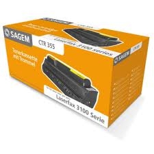 SAGEM - Sagem CTR-355 Orjinal Faks Toneri + Drum Kit - Laserfax 3150 / 3155 (T5638)