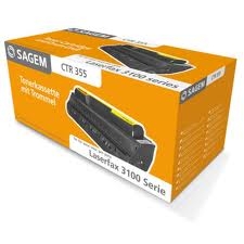 Sagem CTR-355 Original Fax Toner + Drum Kit - Laserfax 3150 / 3155