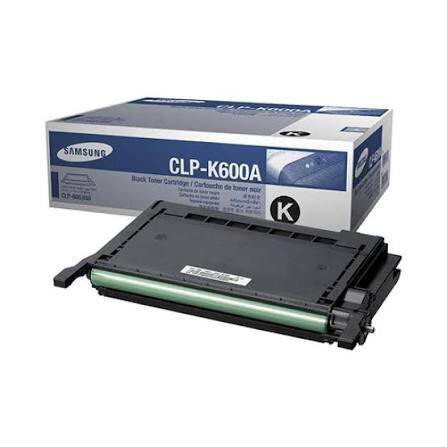Samsung CLP-K600A Black Original Toner - CLP-600 / CLP-650 - 2
