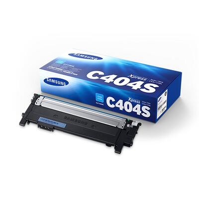 Samsung CLT-C404S Cyan Original Toner - Xpress SL-C430 / Xpress SL-C480 - SAMSUNG