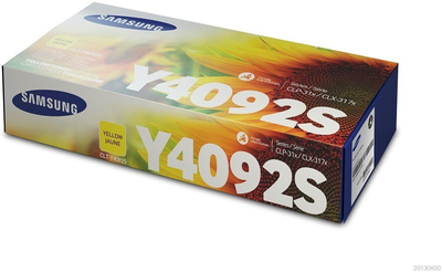 SAMSUNG - Samsung CLT-Y4092S/ELS Yellow Original Toner - CLP310 / CLP315