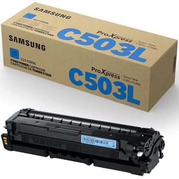 Samsung CLT-C503L /SEE Mavi Orjinal Toner - SL-C3060FR (T7074) - SAMSUNG