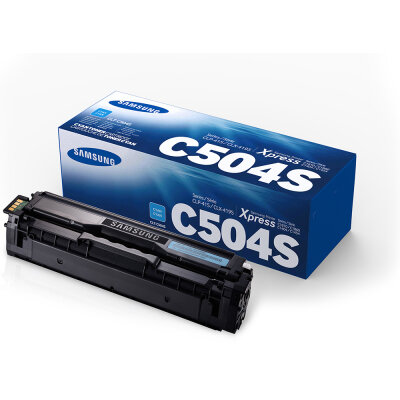 Samsung CLT-C504S/ELS (SU025A) Mavi Orjinal Toner - CLP-415 / CLX-4195 - SAMSUNG
